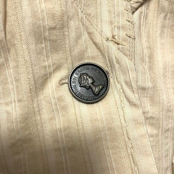 TILL THE END Beaded Blazer M - Picture 6 of 13